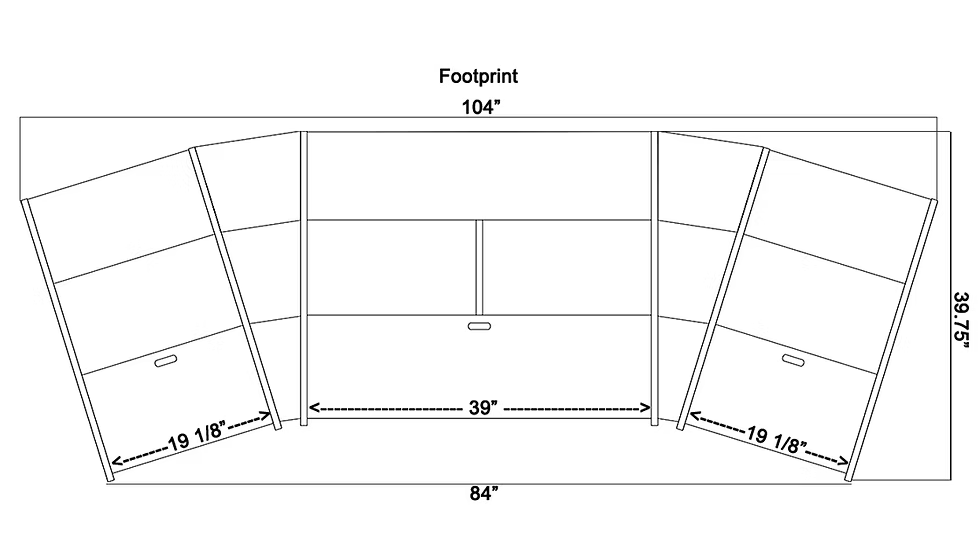 Analogue- Pro 4 Studio Desk